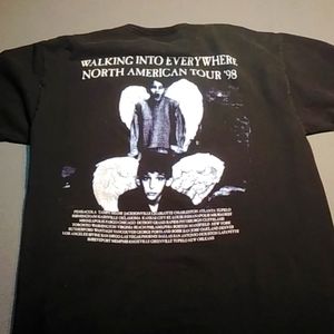 Jimmy Page Robert Plant 98  Concert tour tee shirt